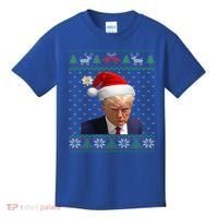 Official Donald Trump Mug Shot Ugly Christmas  Kids T-Shirt thumb 0