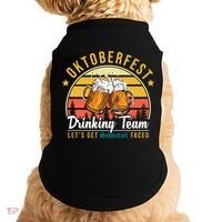 Oktoberfest Drinking Team Funny Beer Doggie Tank thumb 0