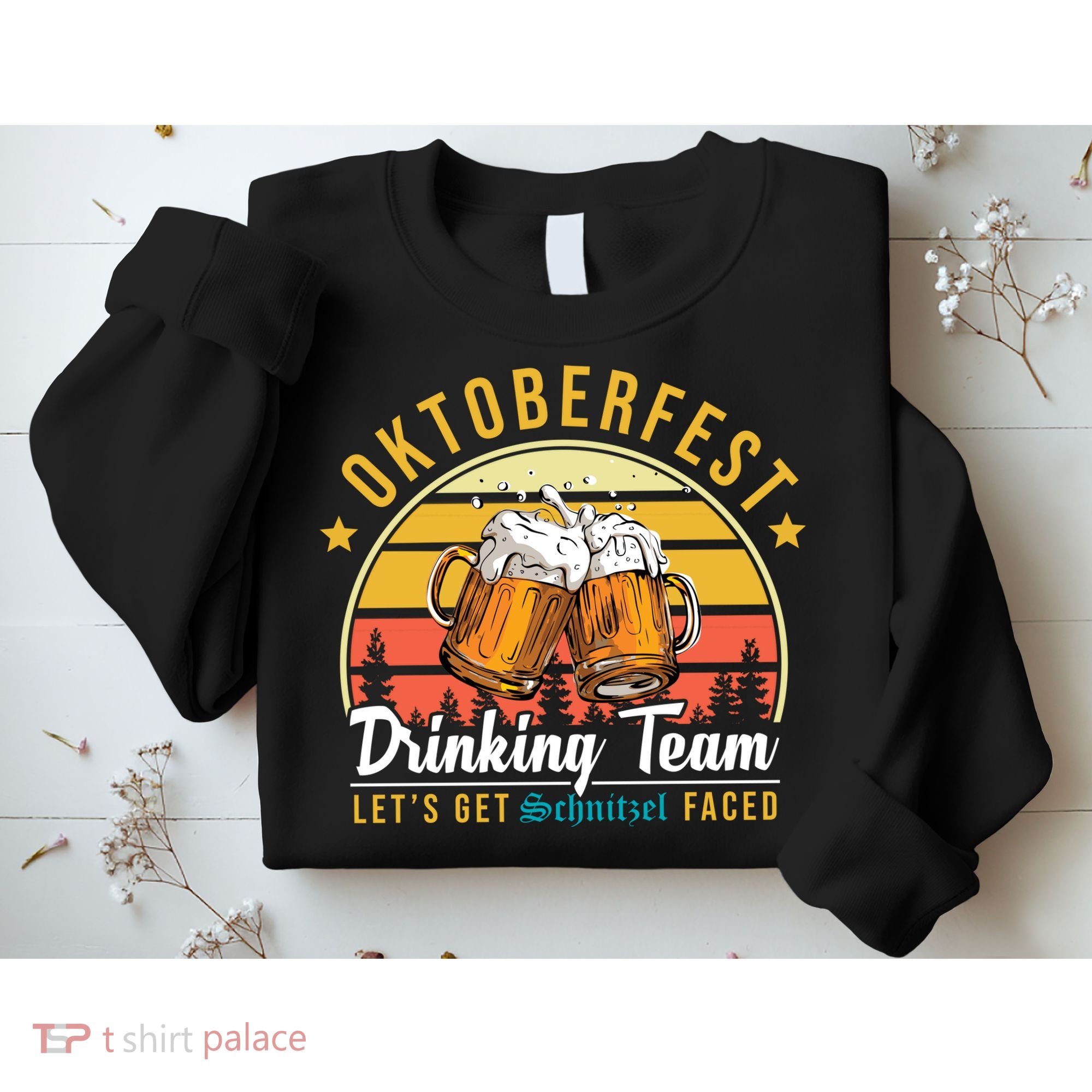 Oktoberfest Drinking Team Funny Beer Sweatshirt