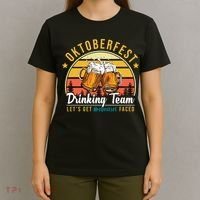 Oktoberfest Drinking Team Funny Beer T-Shirt thumb 4
