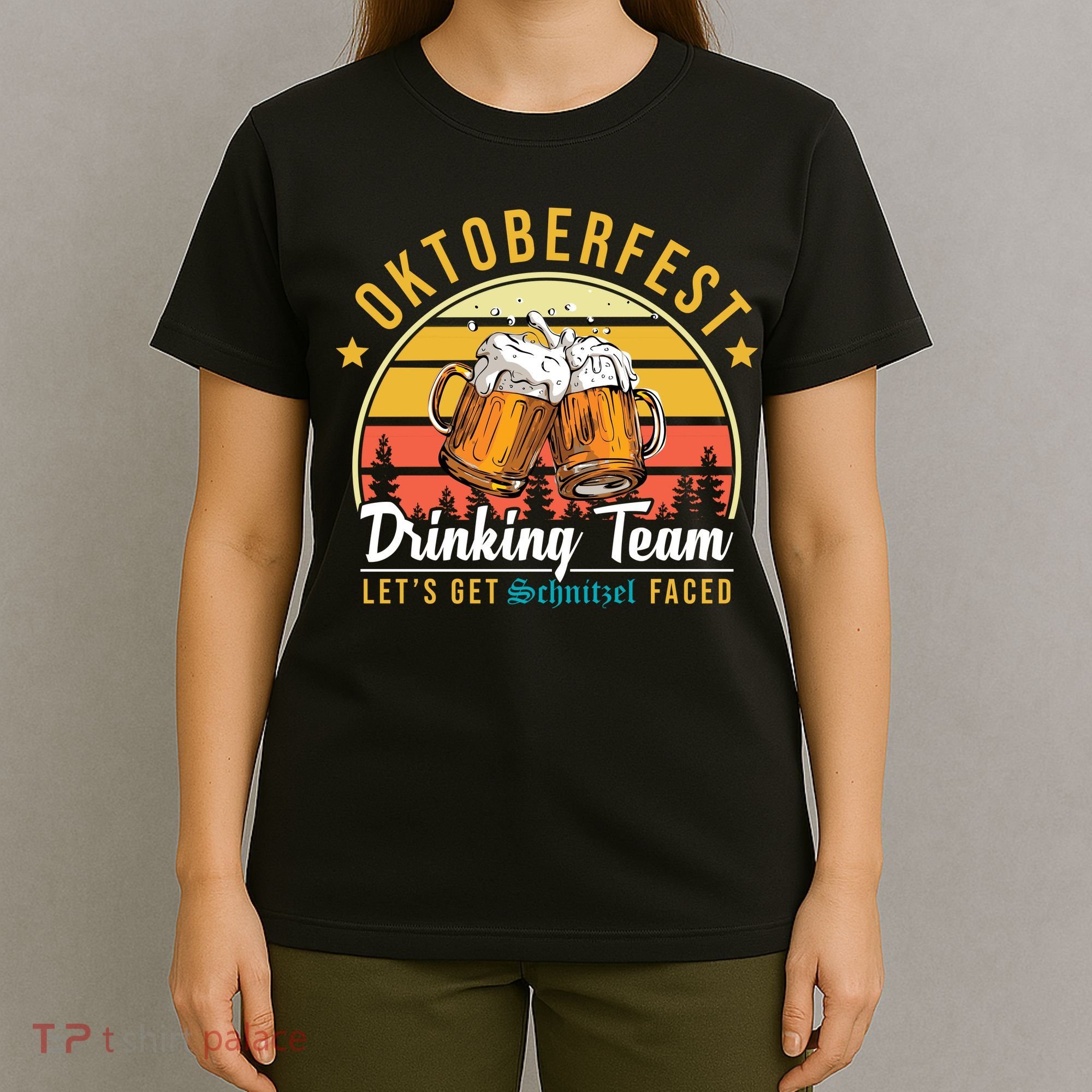 Oktoberfest Drinking Team Funny Beer T-Shirt