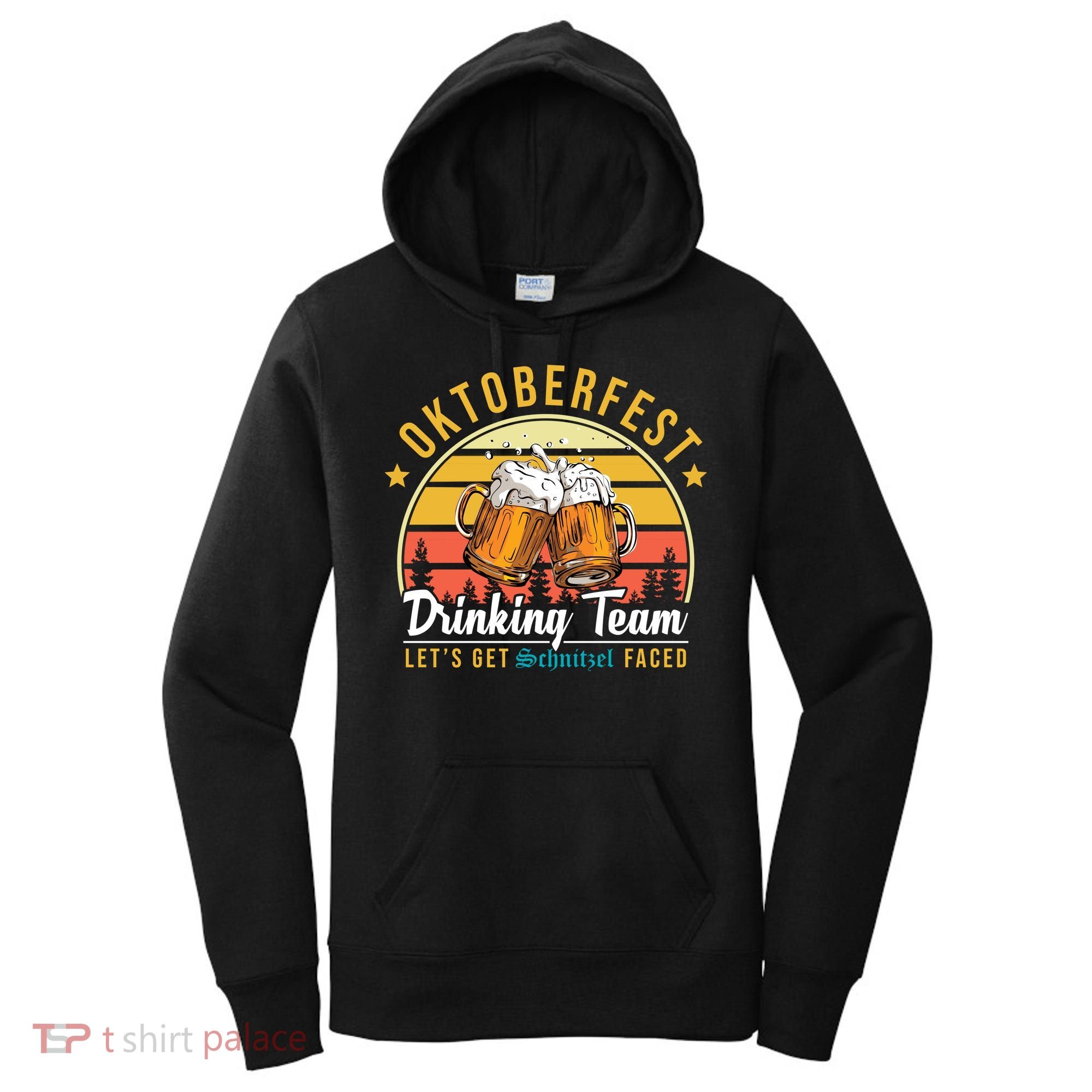 Oktoberfest Drinking Team Funny Beer Women's Hoodie