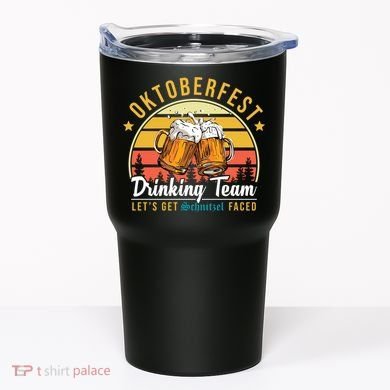 Oktoberfest Drinking Team Funny Beer Tumbler