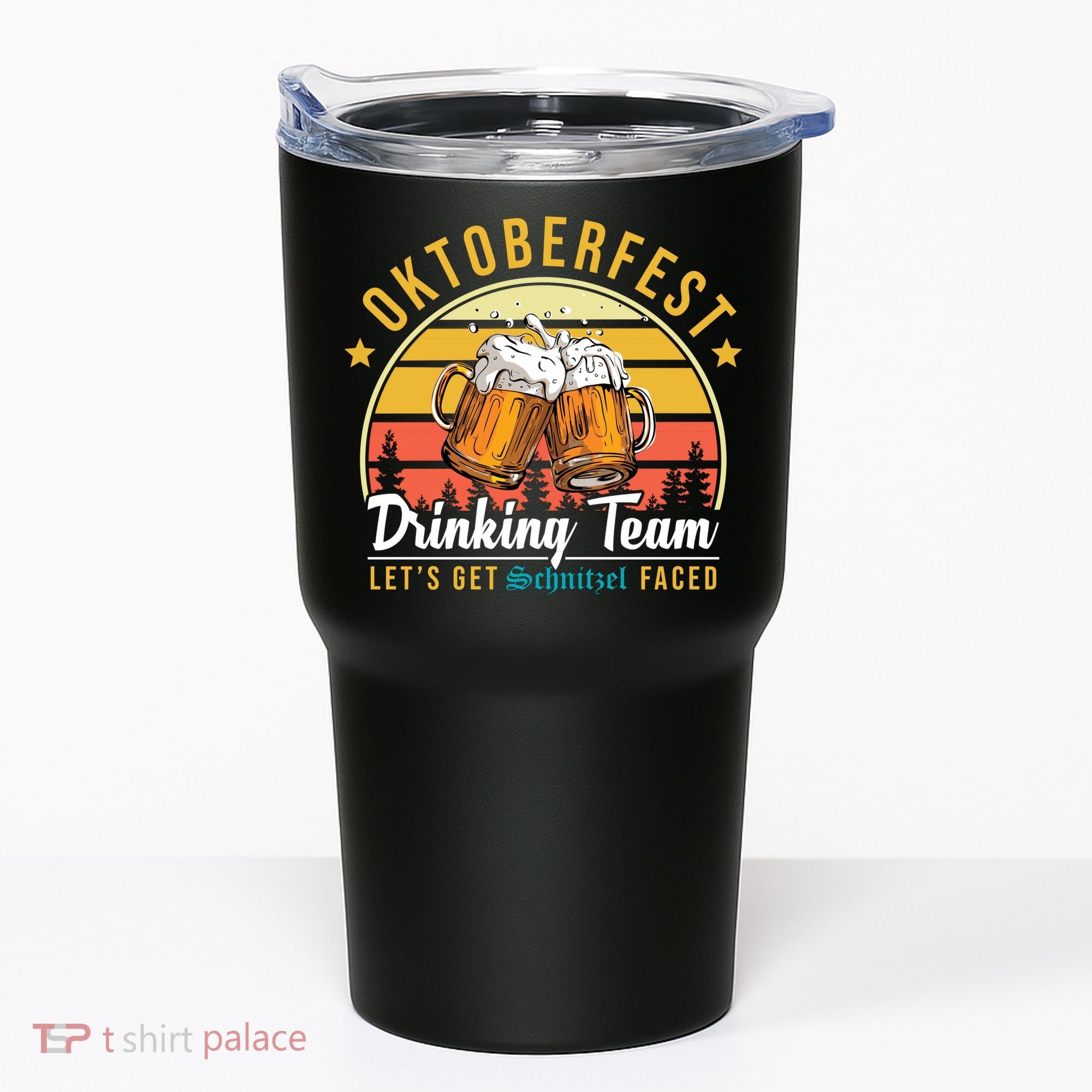 Oktoberfest Drinking Team Funny Beer Tumbler