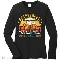 Oktoberfest Drinking Team Funny Beer Women's Long Sleeve Shirt thumb 0