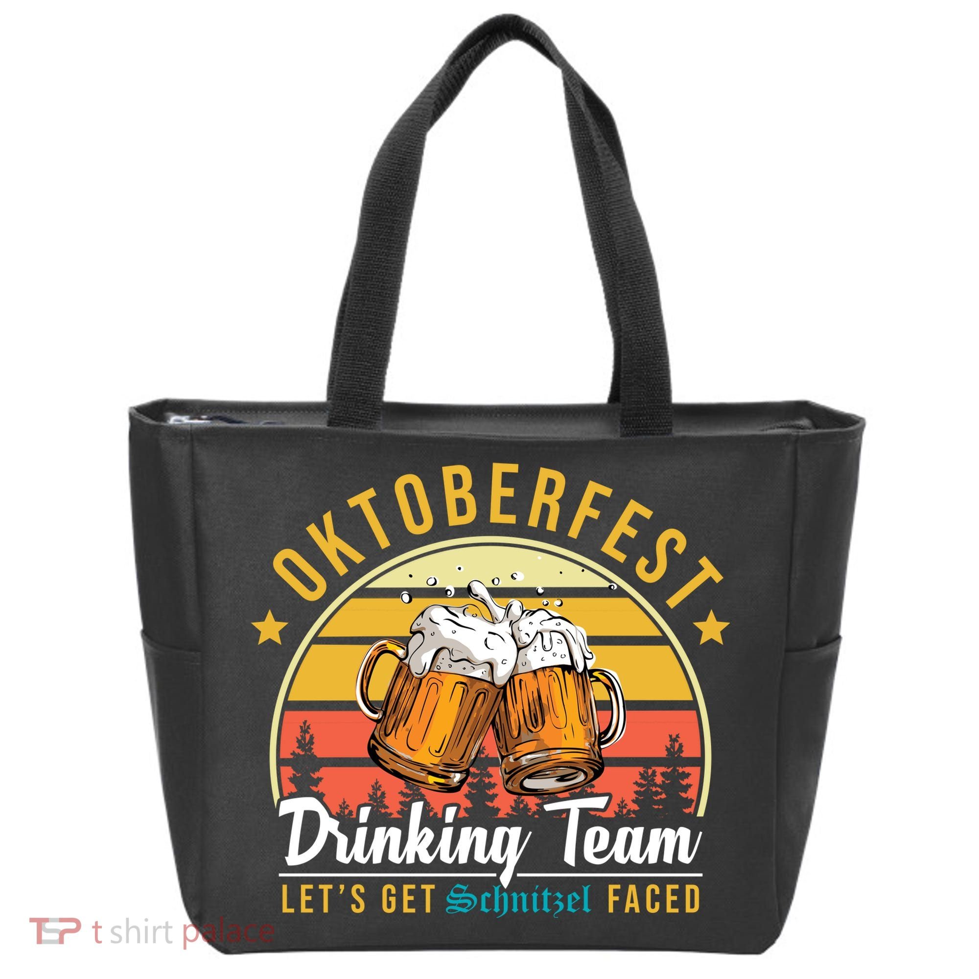 Oktoberfest Drinking Team Funny Beer Tote Bag