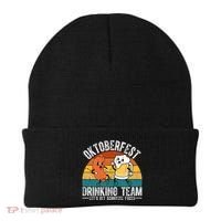 Oktoberfest Drinking Team Lets Get Schnitzel Faced Funny Beanie thumb 0