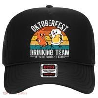 Oktoberfest Drinking Team Lets Get Schnitzel Faced Funny Hat thumb 0