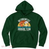 Oktoberfest Drinking Team Lets Get Schnitzel Faced Funny Hoodie thumb 0