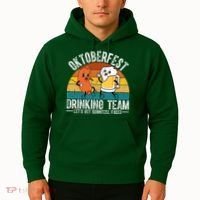 Oktoberfest Drinking Team Lets Get Schnitzel Faced Funny Hoodie thumb 2