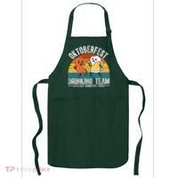 Oktoberfest Drinking Team Lets Get Schnitzel Faced Funny Apron thumb 0