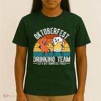 Oktoberfest Drinking Team Lets Get Schnitzel Faced Funny T-Shirt thumb 4