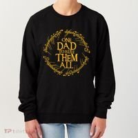 One Dad To Rule Them All Fathers Day Women's Sweatshirt thumb 0