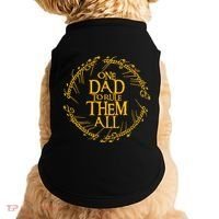One Dad To Rule Them All Fathers Day Doggie Tank thumb 0