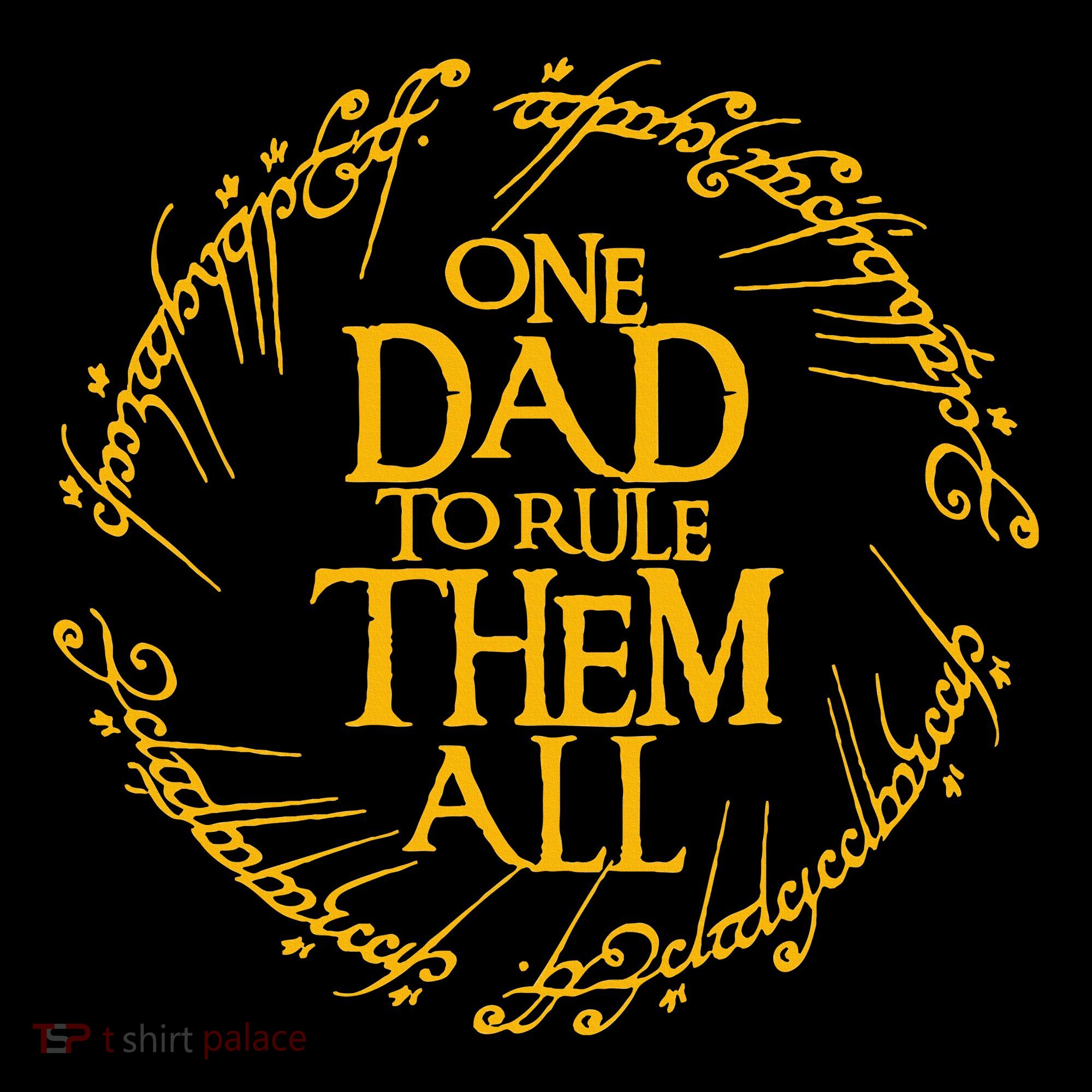 One Dad To Rule Them All Fathers Day Mousepad