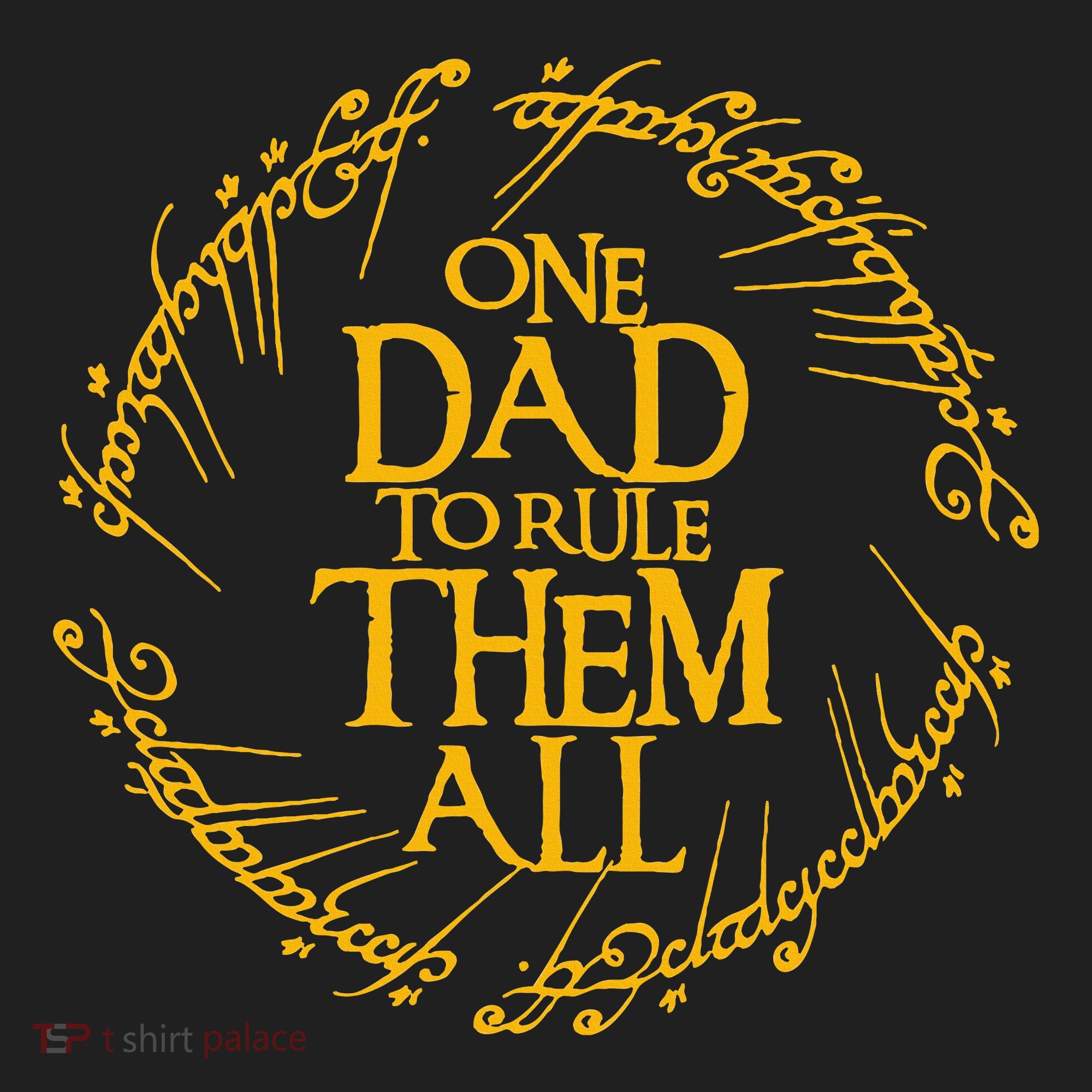 One Dad To Rule Them All Fathers Day Hat