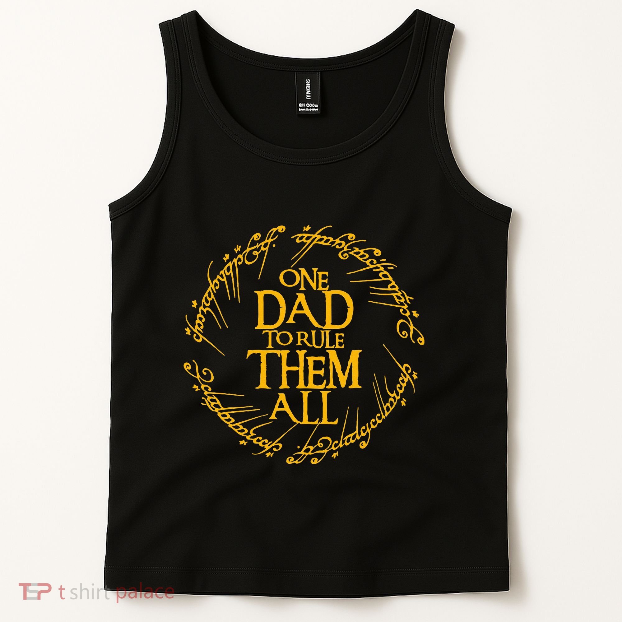 One Dad To Rule Them All Fathers Day Tank Top