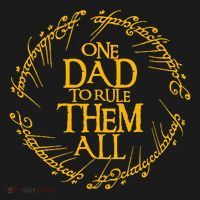 One Dad To Rule Them All Fathers Day Toddler T-Shirt thumb 4