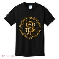 One Dad To Rule Them All Fathers Day Kids T-Shirt thumb 0
