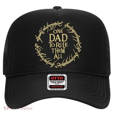 One Dad To Rule Them All Funny Fantasy Nerd Hat