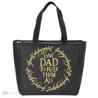 One Dad To Rule Them All Funny Fantasy Nerd Tote Bag thumb 0