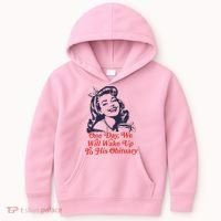 One Day We Will Wake Up To His Obituary Kids Hoodie thumb 0