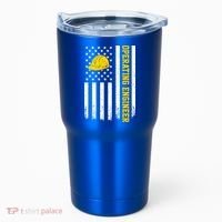 Operating Engineer American Usa Flag Great Gift Tumbler thumb 0
