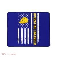 Operating Engineer American Usa Flag Great Gift Mousepad thumb 0