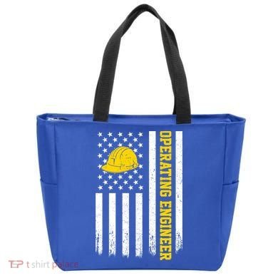 Operating Engineer American Usa Flag Great Gift Tote Bag