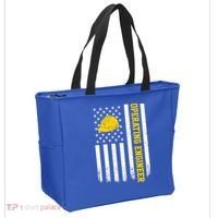 Operating Engineer American Usa Flag Great Gift Tote Bag thumb 2