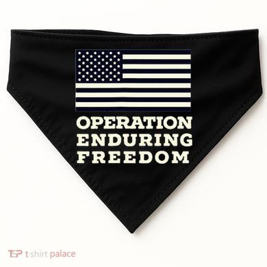 Operation Enduring Freedom Oef Veteran USA-Made Doggie Bandana
