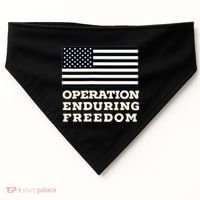 Operation Enduring Freedom Oef Veteran USA-Made Doggie Bandana thumb 0