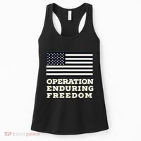 Operation Enduring Freedom Oef Veteran Women's Tank Top thumb 0