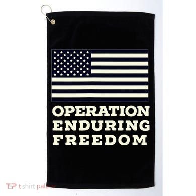 Operation Enduring Freedom Oef Veteran Golf Towel