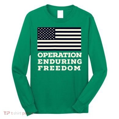 Operation Enduring Freedom Oef Veteran Long Sleeve Shirt