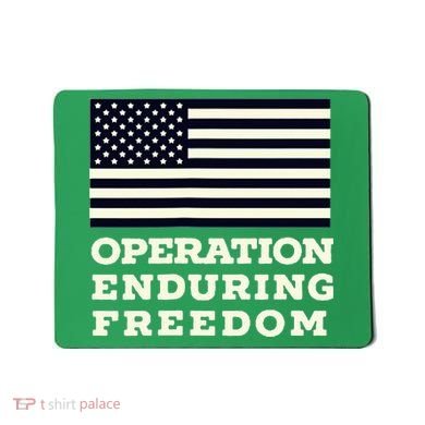 Operation Enduring Freedom Oef Veteran Mousepad