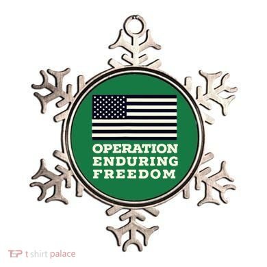 Operation Enduring Freedom Oef Veteran Ornament