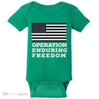 Operation Enduring Freedom Oef Veteran Baby Bodysuit thumb 0