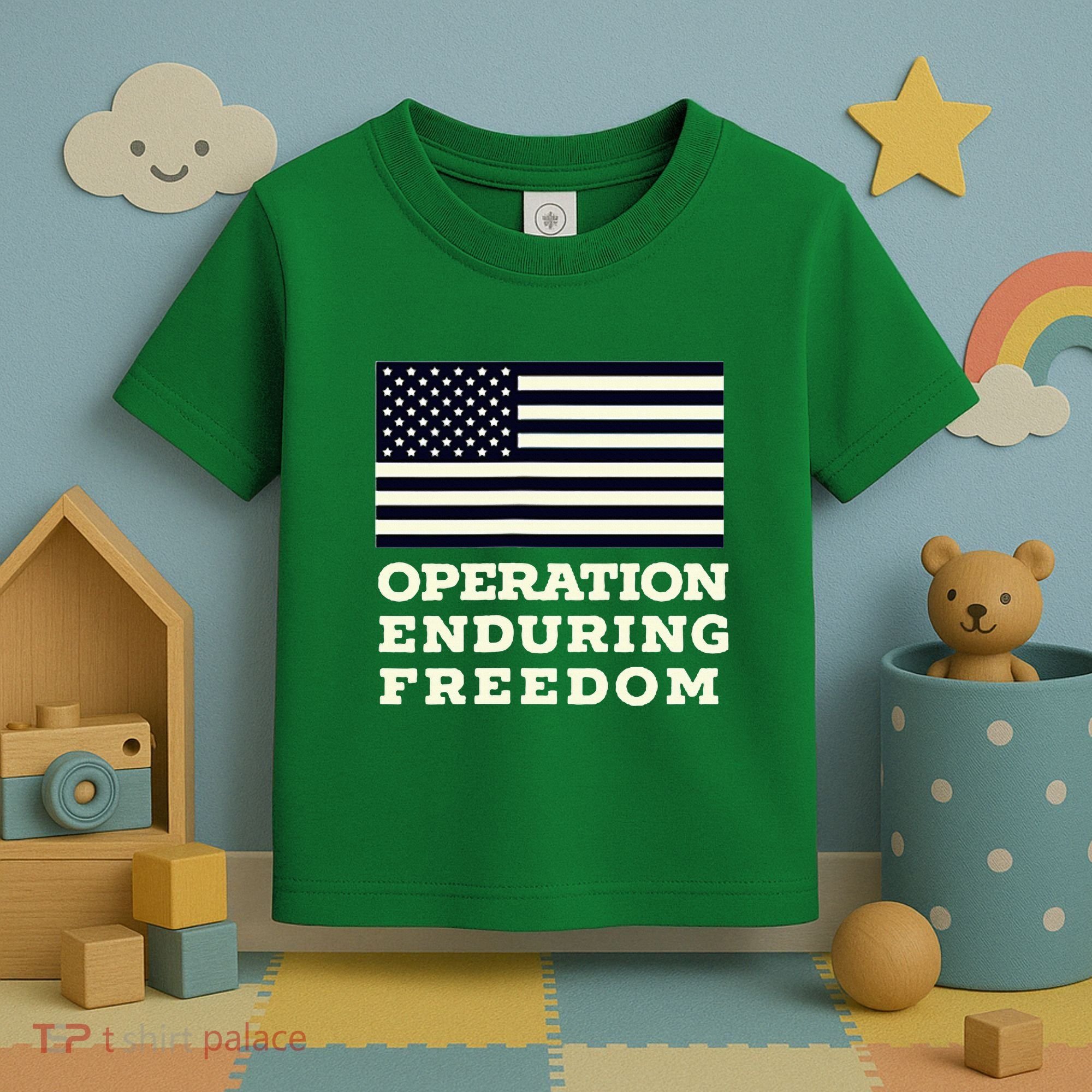 Operation Enduring Freedom Oef Veteran Toddler T-Shirt