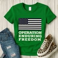 Operation Enduring Freedom Oef Veteran Women's T-Shirt thumb 3