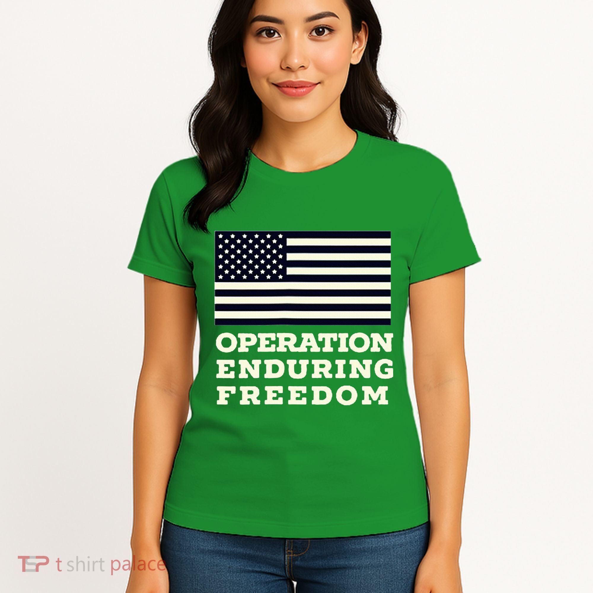 Operation Enduring Freedom Oef Veteran Women's T-Shirt