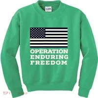 Operation Enduring Freedom Oef Veteran Kids Sweatshirt thumb 0