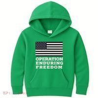Operation Enduring Freedom Oef Veteran Kids Hoodie thumb 0
