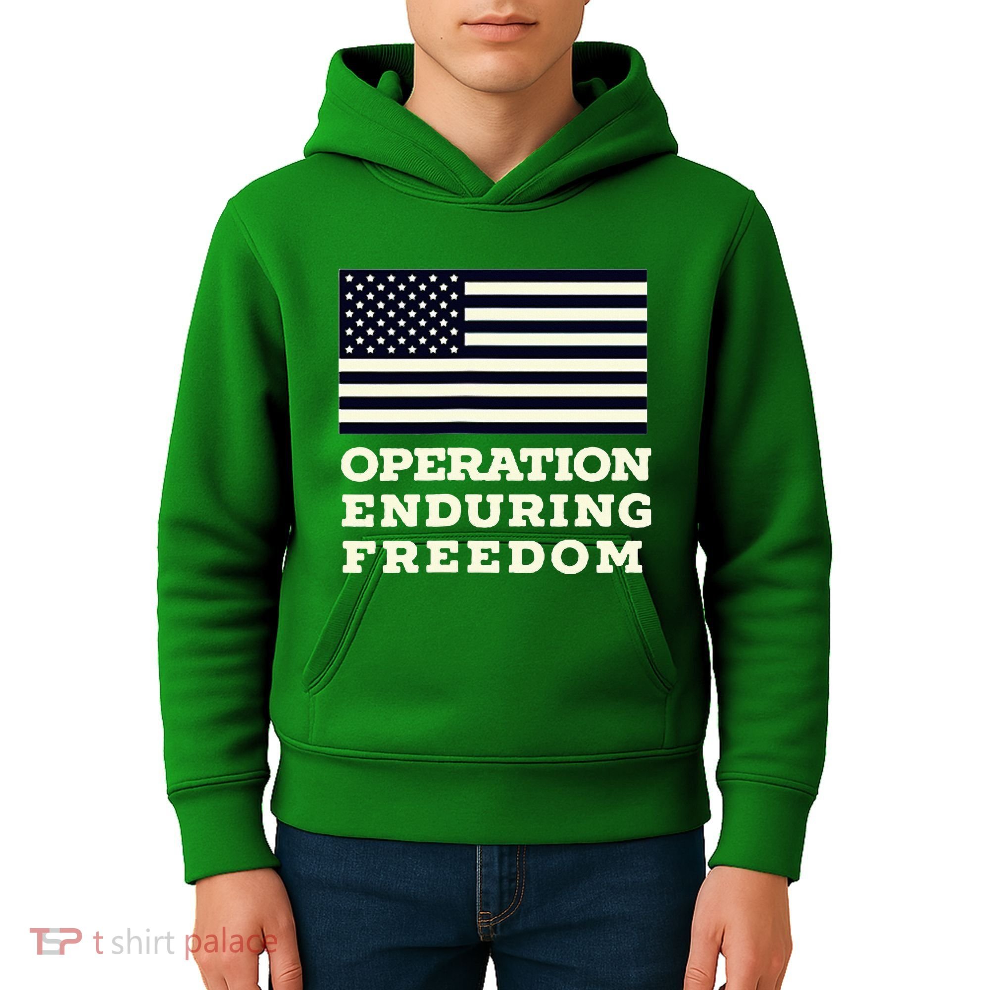 Operation Enduring Freedom Oef Veteran Kids Hoodie