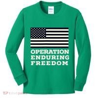 Operation Enduring Freedom Oef Veteran Kids Long Sleeve Shirt thumb 0