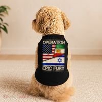 Operation Epic Fury Flag America Iran And Israe Doggie Tank thumb 2