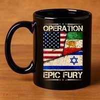 Operation Epic Fury Flag America Iran And Israe 11oz C Handle Ceramic Mug thumb 4