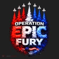 Operation Epic Fury Crop Fleece Hoodie thumb 2