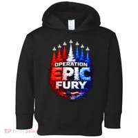 Operation Epic Fury Toddler Hoodie thumb 0
