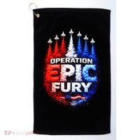Operation Epic Fury Golf Towel thumb 0